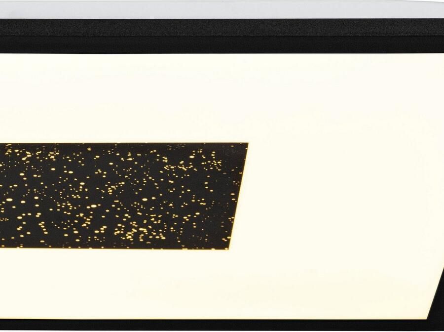 EGLO Plafondlamp MARMORATA Plafondlamp in zwart en wit van alu staal (1 stuk)