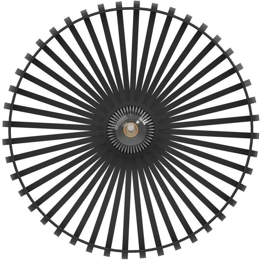 EGLO Plafondlamp MOGANO 3 Plafondlamp metaal in zwart hallamp met E27 fitting (1 stuk) - Foto 2