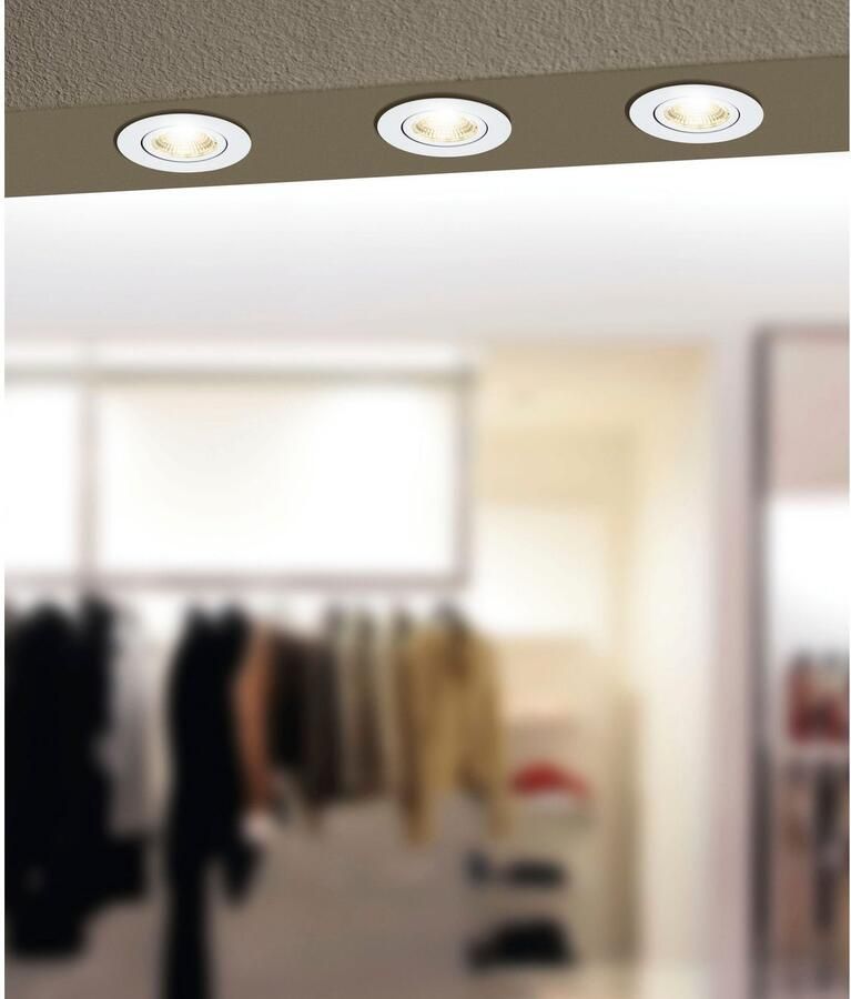 EGLO Plafondlamp SALICETO-Z App spraakbesturing Alexa ‎‎‎‎‎‎‎Ø 88 mm excl. afstandsbediening (1 stuk) - Foto 5