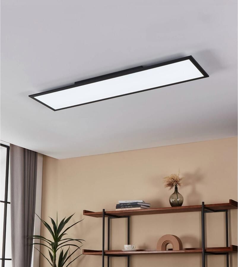 EGLO Plafondlamp SALOBRENA-Z Disco-modus app spraakbesturing Alexa 120x30x5cm excl. afstandsbediening (1 stuk) - Foto 6