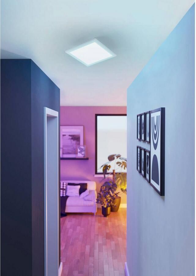 EGLO Plafondlamp SALOBRENA-Z Disco-modus app spraakbesturing Alexa ?30x30x5cm excl. afstandsbediening (1 stuk) - Foto 9