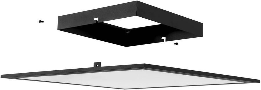 EGLO Plafondlamp SALOBRENA-Z Disco-modus app spraakbesturing Alexa 45x45x5cm excl. afstandsbediening (1 stuk) - Foto 8