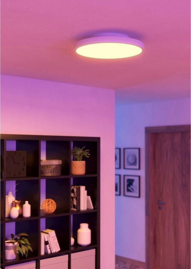 EGLO Connect .z Turcona-Z Smart Plafondlamp Ø 45 cm Wit Instelbaar RGB & wit licht Dimbaar Zigbee - Foto 6