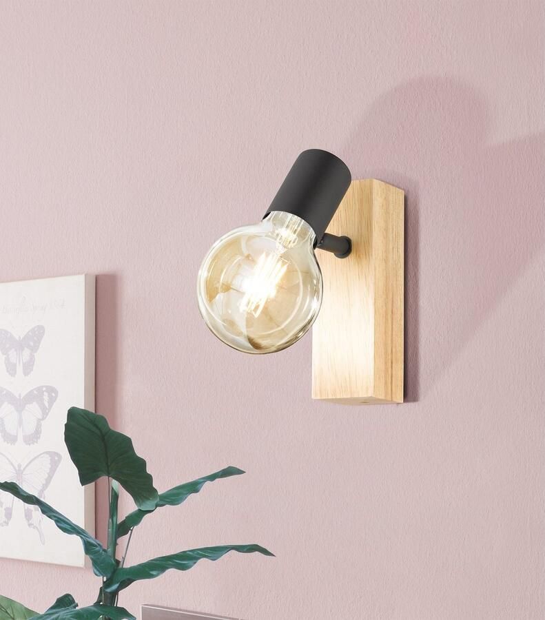 EGLO Plafondspot TOWNSHEND 3 Spot woonkamerlamp hal L16 5 x B5 cm 1X10W excl.