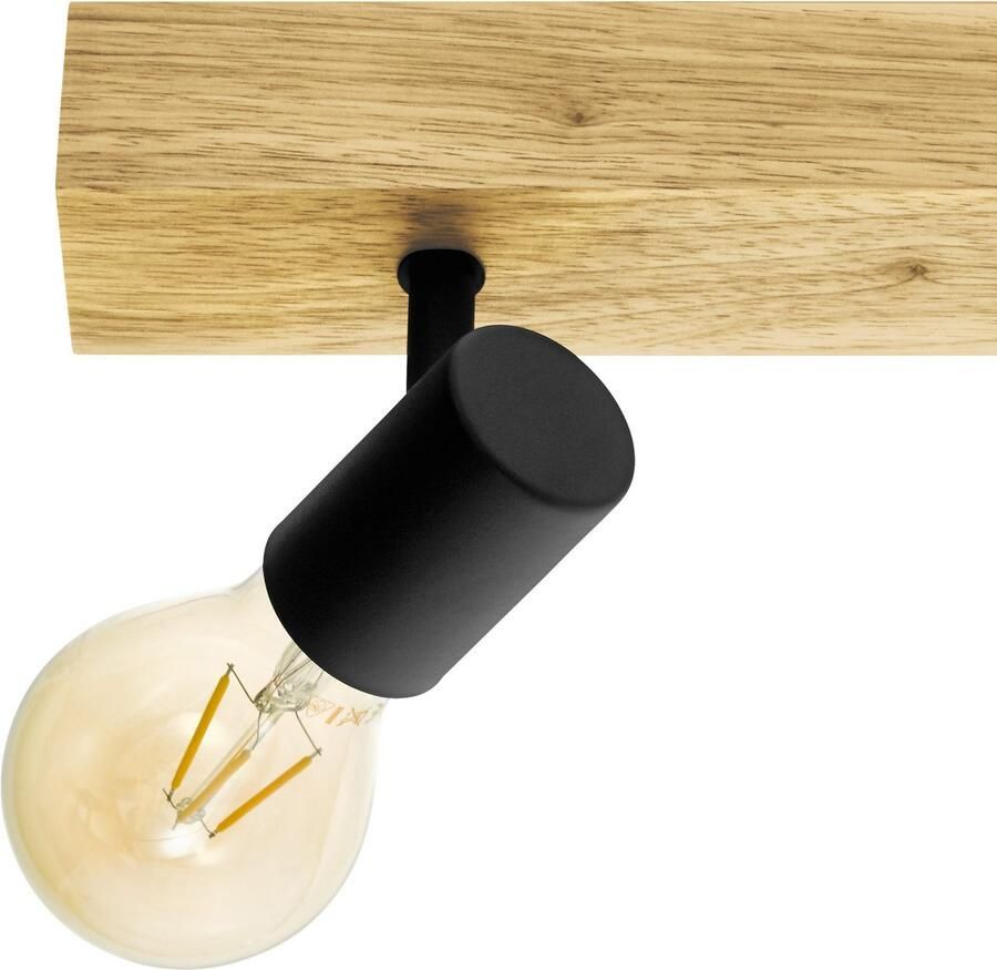 EGLO Plafondspot TOWNSHEND 3 Spot Woonkamerlamp Hal L48 x B5 cm 3X60W excl.