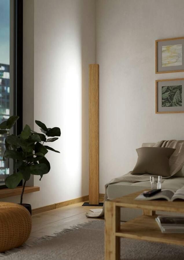 EGLO Connect .z Anchorena-Z Smart Vloerlamp LED 150 cm Bruin Zwart Wit Instelbaar RGB & wit licht Dimbaar Zigbee - Foto 7