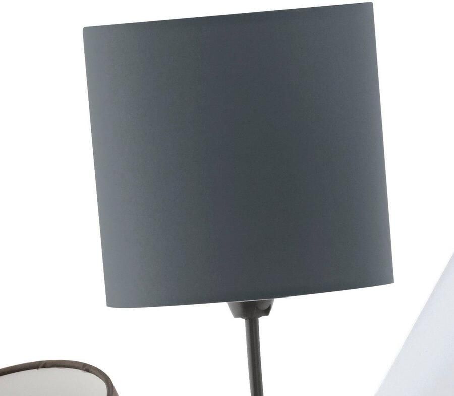 EGLO Staande lamp MARONDA Staande lamp staal en textiel E14 IP20 woonkamerlamp lamp