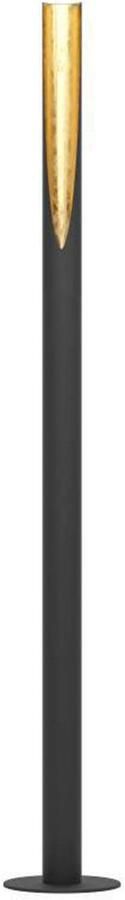 EGLO Staande ledlamp BARBOTTO Lamp zwart goud Ø6 x H137 cm incl. 1 x GU10 (je 4 5W) - Foto 7