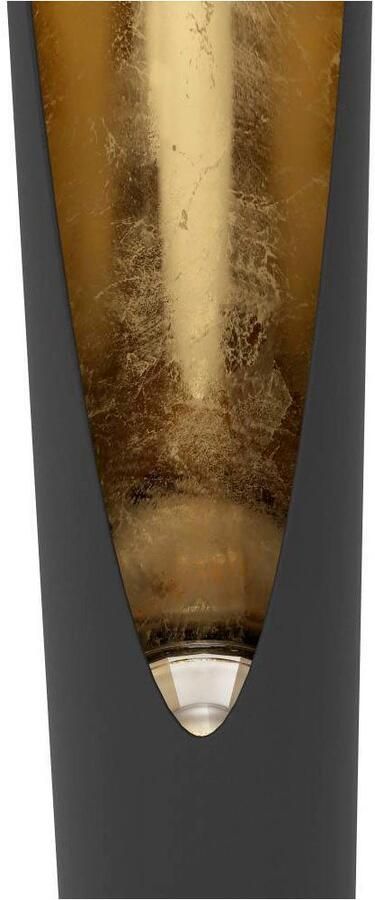 EGLO Staande ledlamp BARBOTTO Lamp zwart goud Ø6 x H137 cm incl. 1 x GU10 (je 4 5W) - Foto 6