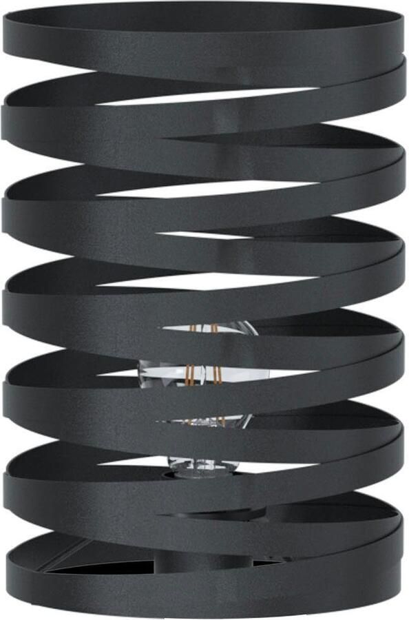 EGLO Tafellamp CREMELLA Tafellamp staal E27 IP20 nachtkastlamp vintage lamp (1 stuk) - Foto 3