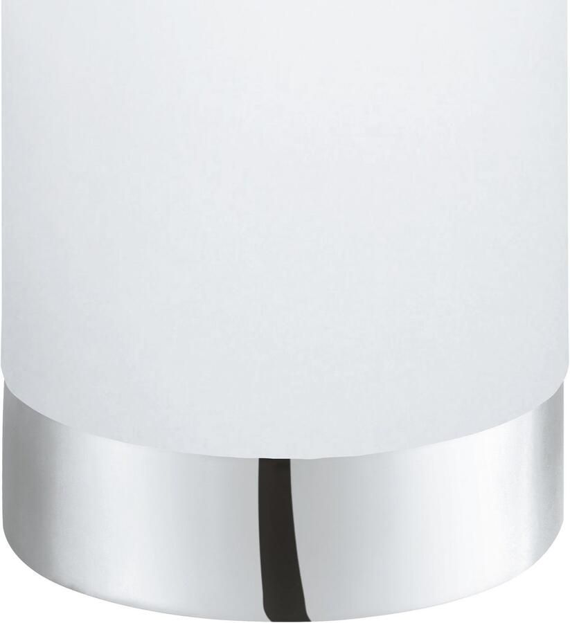 EGLO Tafellamp DAMASCO 1 tafellamp excl. lamp schakelaar op de kabel Nachtkastlamp bureau kantoor elegant en tijdloos 21 5x10cm (1 stuk)