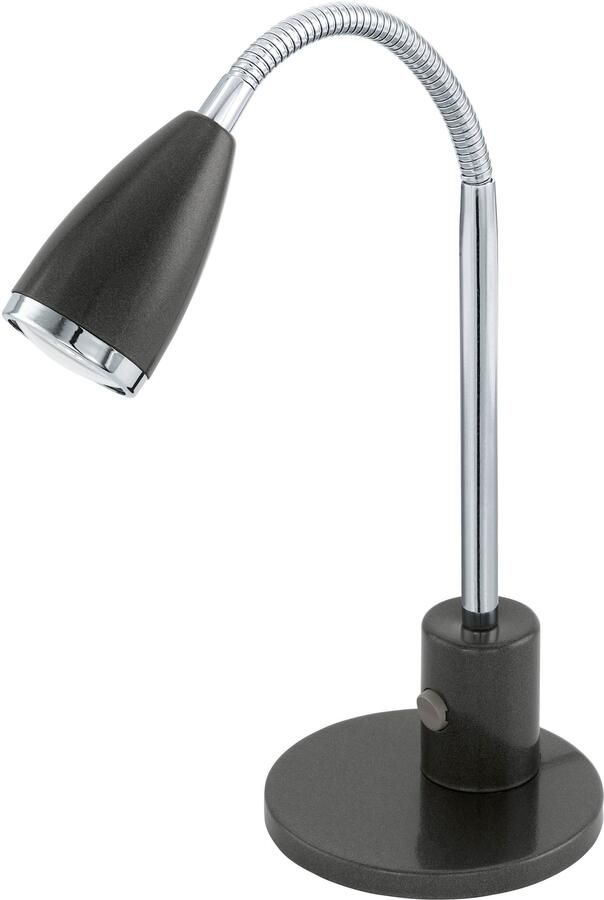 EGLO Tafellamp FOX tafellamp incl. lamp LED leeslamp Bureaulamp modern klassiek flexibele arm 32x12 5cm