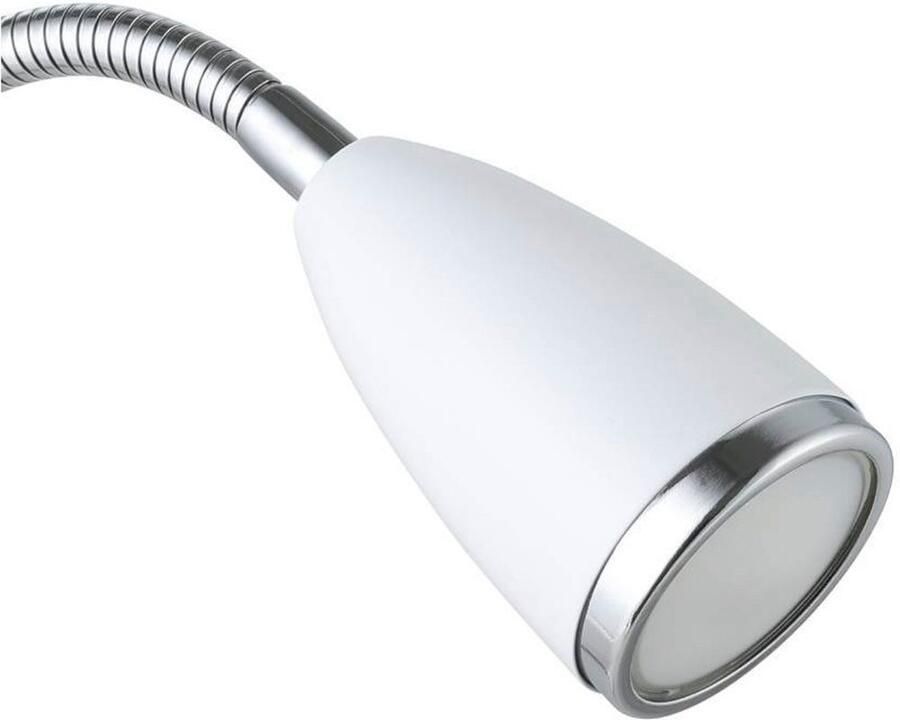 EGLO Tafellamp FOX tafellamp incl. lamp LED leeslamp Bureaulamp modern klassiek flexibele arm 32x12 5cm