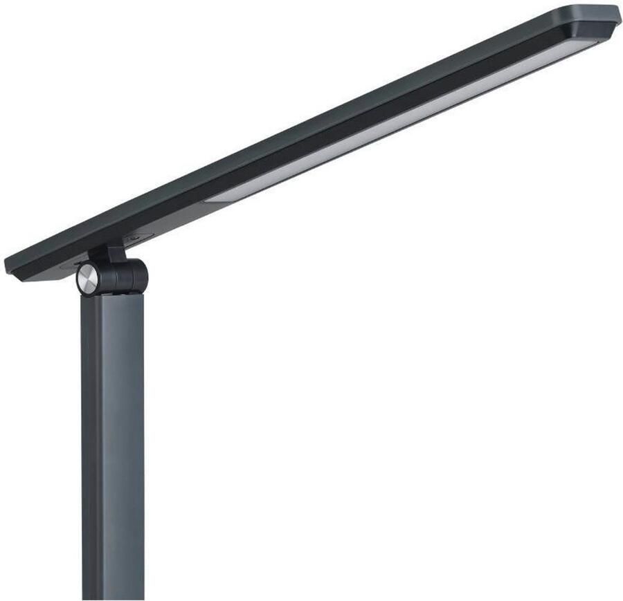 EGLO Tafellamp INIESTA LED Tafellamp Touchsensor dimbaar USB Leeslamp bureaulamp 3-step CCT kop verstelbaar 33x35x35cm (1 stuk)