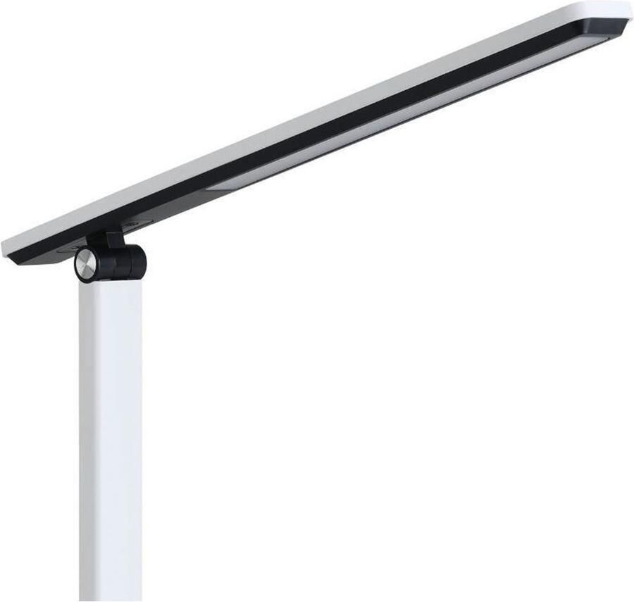 EGLO Tafellamp INIESTA LED Tafellamp Touchsensor dimbaar USB Leeslamp bureaulamp 3-step CCT kop verstelbaar 33x35x35cm (1 stuk)