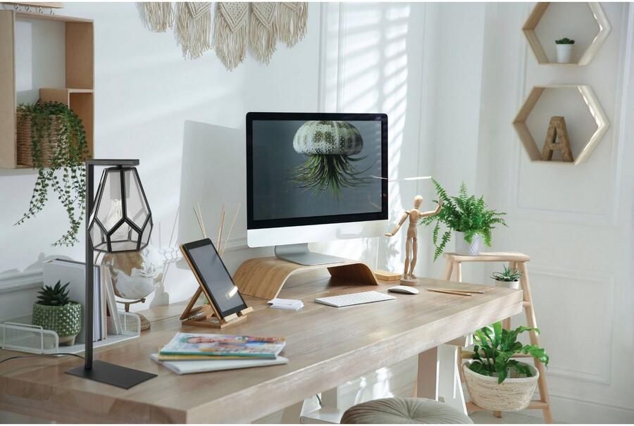 EGLO Tafellamp MARDYKE Tafel lamp in zwart van staal excl. E27 40W (1 stuk)