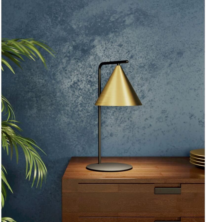 EGLO Tafellamp NARICES Tafel lamp in zwart van staal excl. E27 40W (1 stuk)