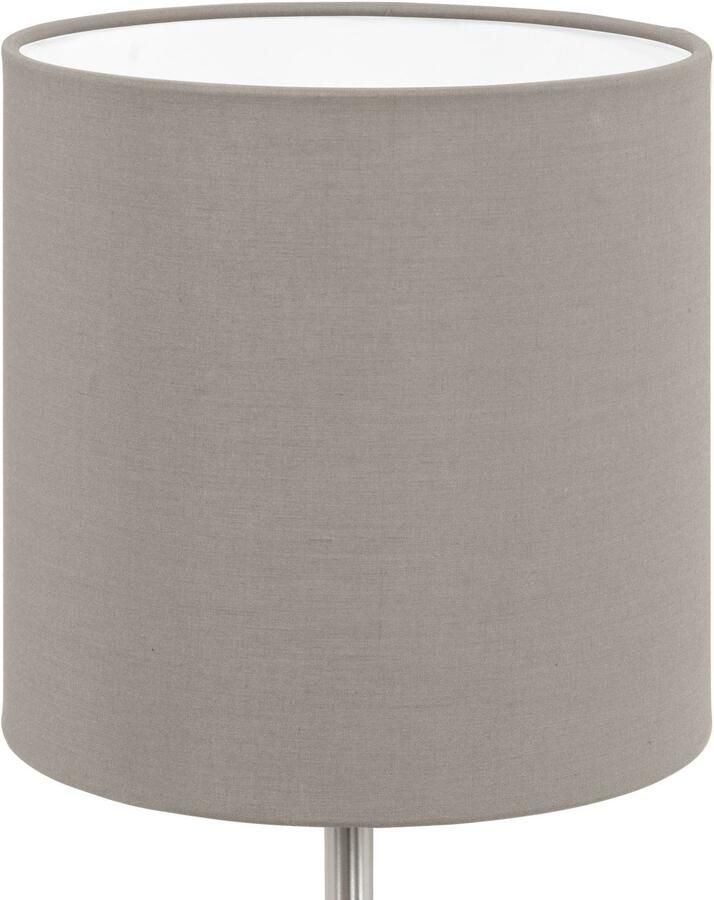 EGLO Tafellamp PASTERI Tafellamp H27 5 x Ø14 nikkel-mat 1X40W excl.