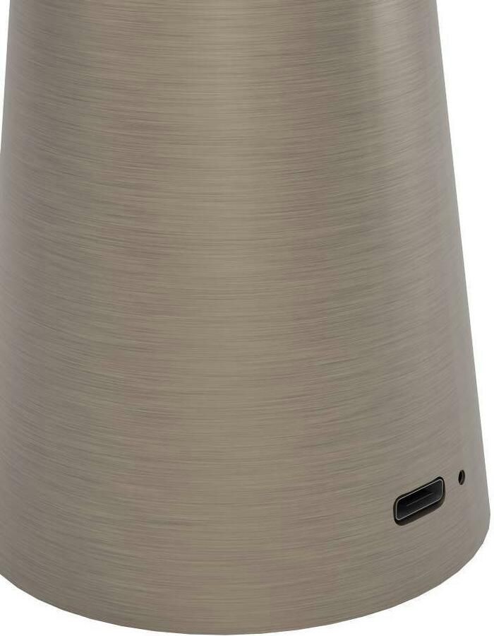 EGLO Piccola Tafellamp Aanraakdimmer Draadloos 28 cm Donker Brons Instelbaar wit licht Oplaadbaar Buiten en Binnen - Foto 3