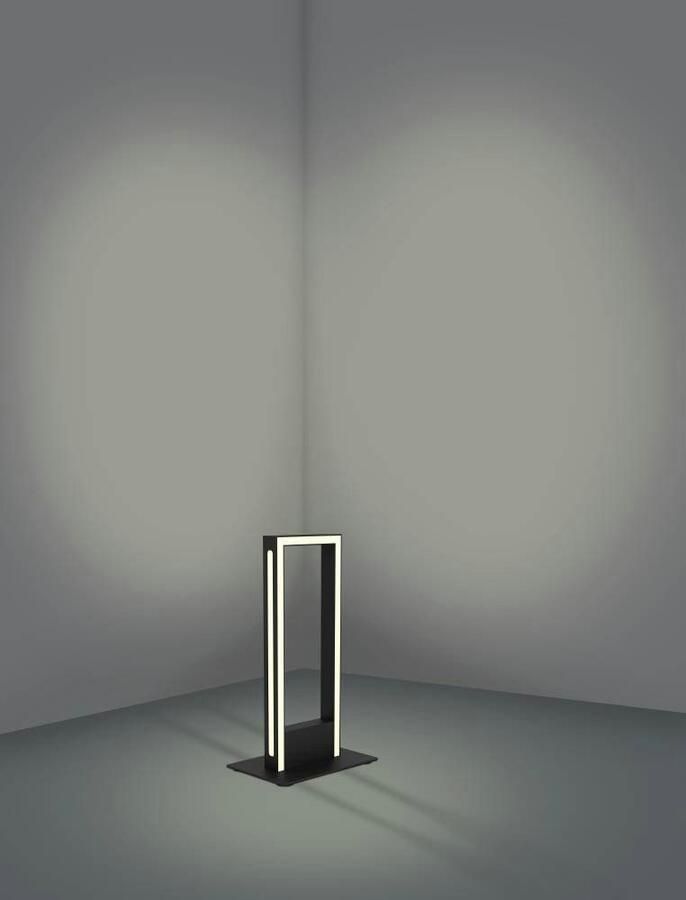 EGLO Connect .z Salvilanas-Z Tafellamp 42 5 cm Zwart Wit Instelbaar wit licht Dimbaar Zigbee