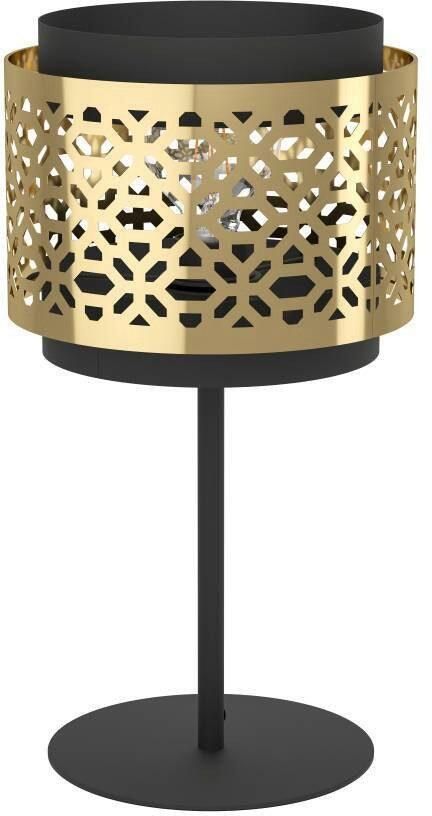 EGLO Tafellamp SANDBACH Tafellamp staal E27 IP20 vintage nachtkastlamp lamp (1 stuk) - Foto 3