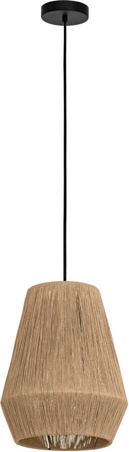 EGLO Hanglamp ALDERNEY Hanglamp in zwart van staal excl. E27 40W (1 stuk)