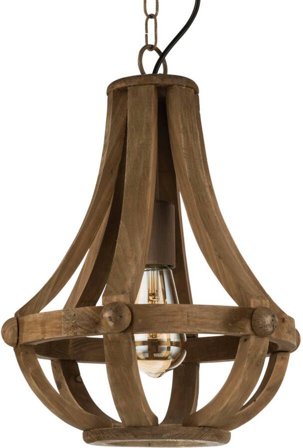 Eglo Vintage Kinross Hanglamp 1 Lichts Bruin E27