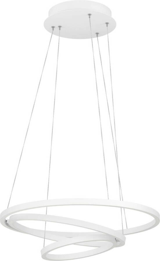 EGLO Hanglamp LOBINERO-Z hanglamp wit instelbaar wit ZigBee 3.0 pendellamp Timer App spraakbesturing Alexa ‎‎‎‎58x58x110cm excl. afstandsbediening (1 stuk) - Foto 8