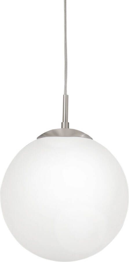 EGLO  Rondo Hanglamp - E27 - Ø 25 cm - Grijs Wit