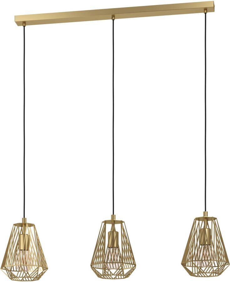 EGLO Hanglamp STYPE Hanglamp in goudkleur van staal excl. E27 40W (1 stuk)