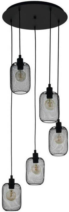EGLO  Wrington - Hanglamp - E27 - Ø 54 cm - Zwart
