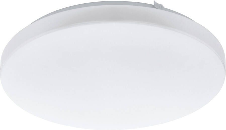 EGLO Led-plafondlamp FRANIA plafondlamp wit lage opbouw Watt kantoor Plafondlamp materiaal: staal kunststof kleur: wit Ø: 33 cm (1 stuk)