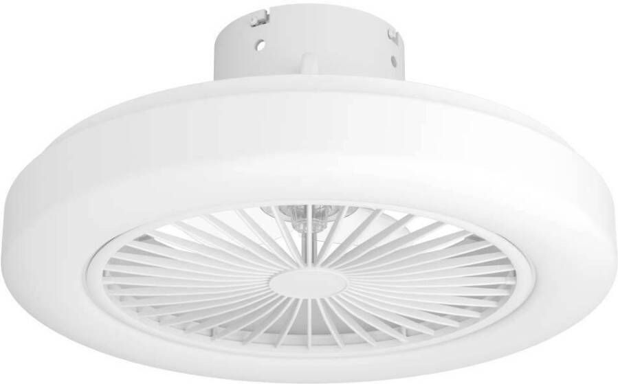 EGLO Ortona Plafondventilator met lamp ø46cm wit LED dimbaar