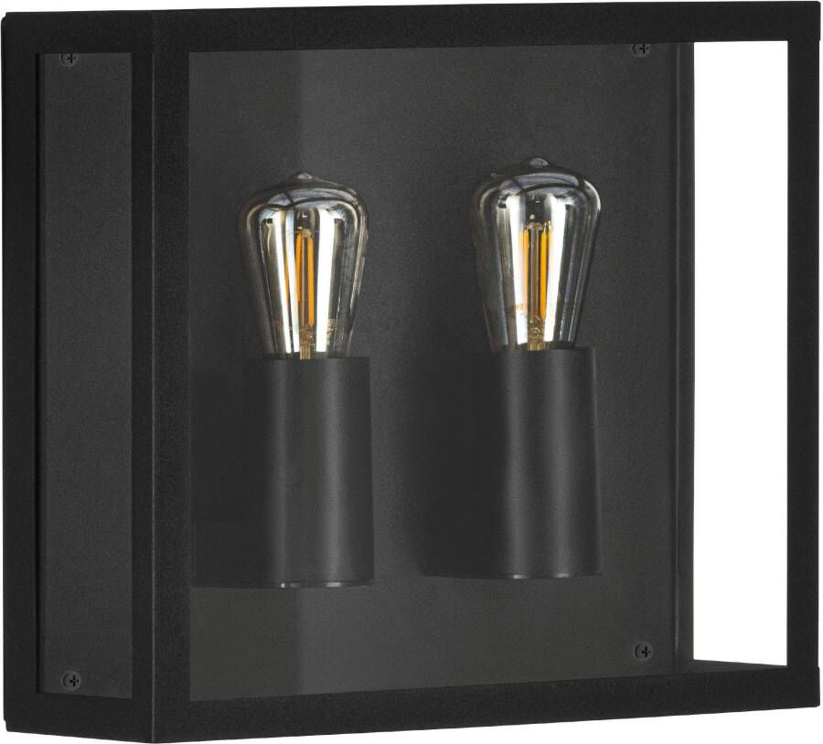 EGLO Wandlamp ALAMONTE 1 Wandlamp IP44 E27 buitenlamp tuin terras lamp (1 stuk)