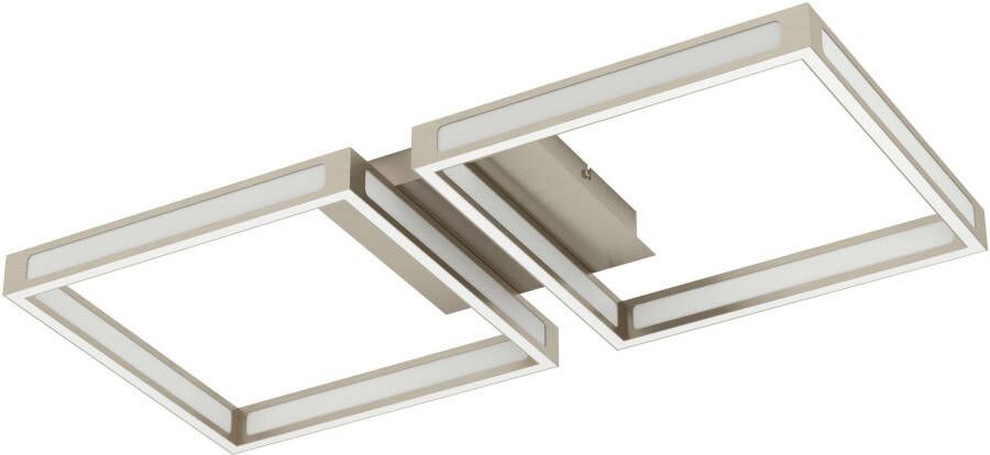 EGLO Plafondlamp ALTAFLOR Plafondlamp van staal 2 8W Warmwit (1 stuk)