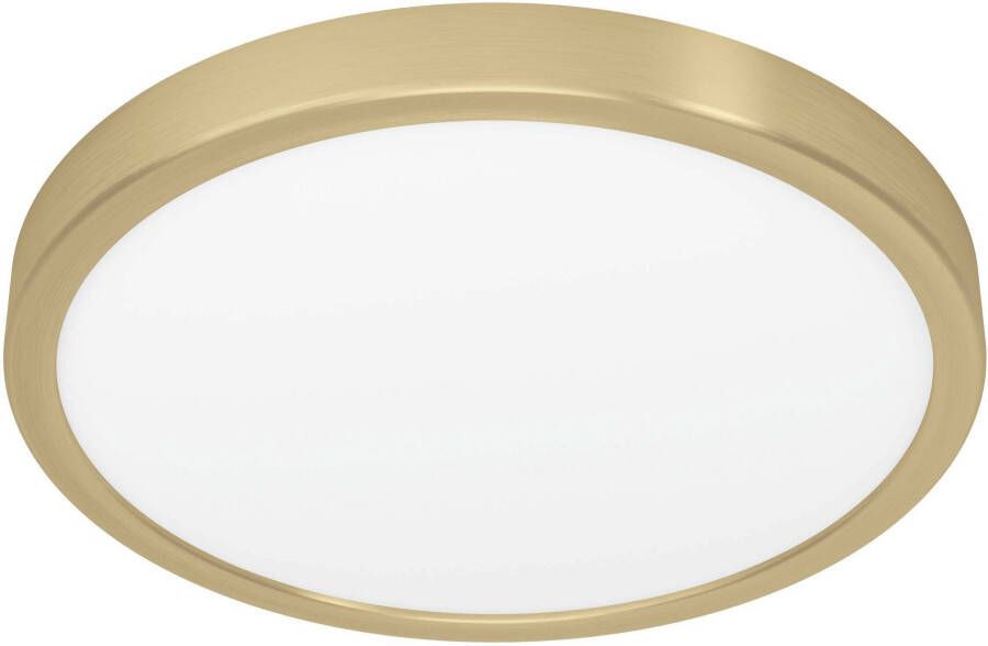 EGLO Plafondlamp FUEVA 5 Plafondlamp IP44 lage opbouwhoogte 20 Watt Rond (1 stuk)