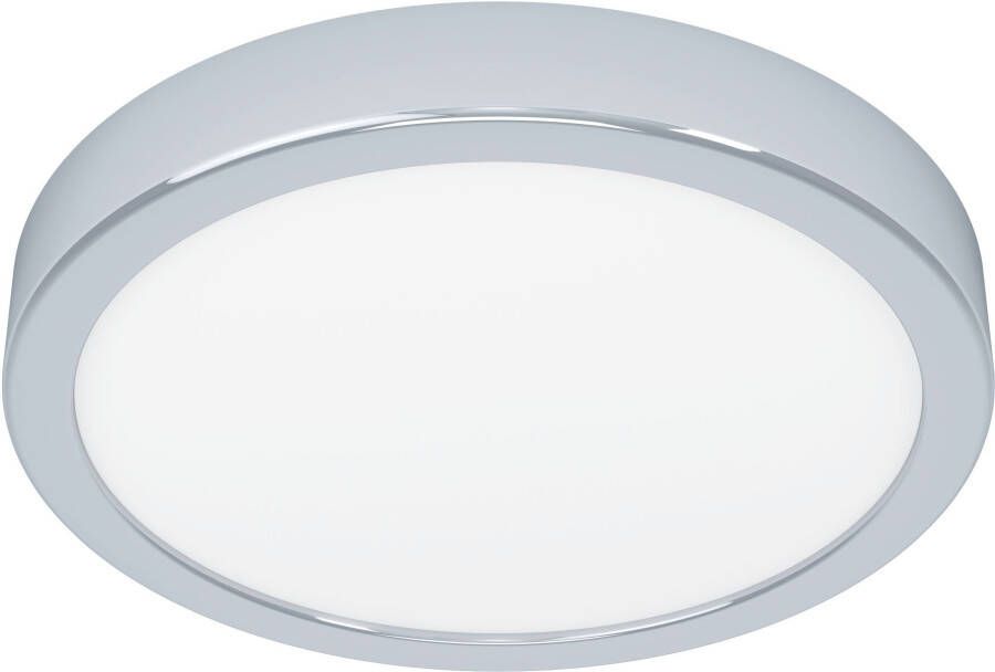 EGLO Plafondlamp FUEVA 5 Plafondlamp lage opbouwhoogte 17 Watt Rond Opbouwlamp Badkamer Bad-plafondlamp modern 28x2 1cm (1 stuk)