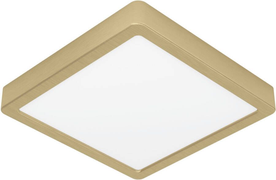 EGLO Opbouwarmatuur FUEVA 5 Opbouwlamp staal en kunststof woonkamerlamp lamp Opbouwlamp met geringe hoogte voor keuken hal of woonkamer (1 stuk)