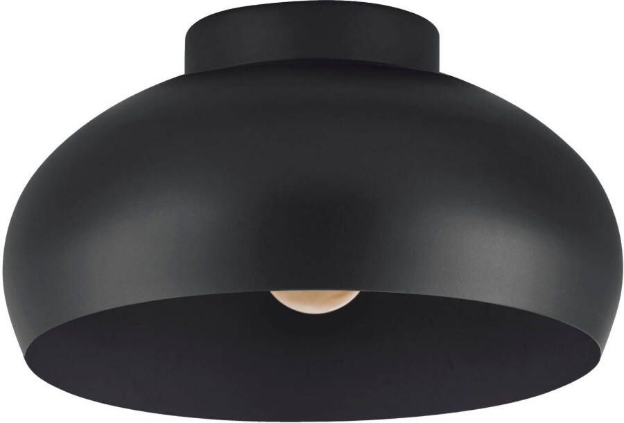 EGLO Plafondlamp MOGANO 2 Plafondlamp in zwart van staal excl. E27 1X40W (1 stuk)