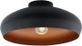 EGLO Plafondlamp MOGANO Plafondlamp Industrial vintage van staal keukenlamp E27 Ø40 cm - Thumbnail 1