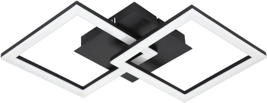 EGLO  connect.z Paranday-Z Smart Plafondlamp - 52 5 cm - Zwart Wit - Instelbaar wit licht - Dimbaar - Zigbee - Foto 2