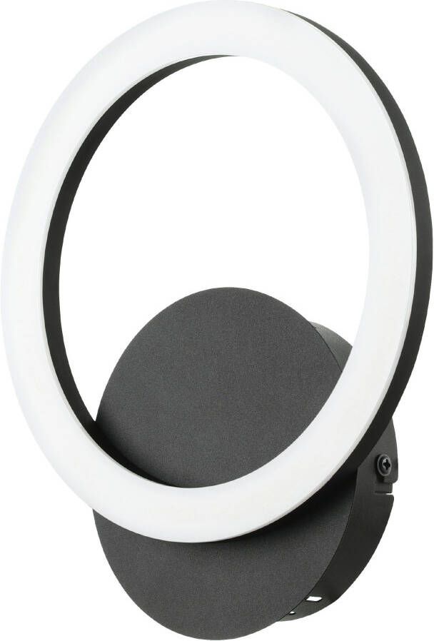 EGLO  connect.z Parrapos-Z Smart Wandlamp - 24 cm - Zwart Wit - Instelbaar wit licht - Dimbaar - Zigbee - Foto 2