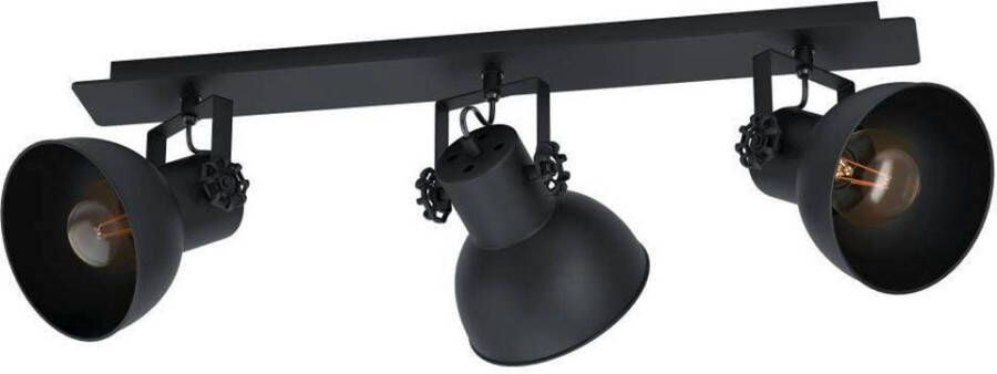 EGLO  Barnstaple 1 Spot - E27 - 75 cm - Zwart