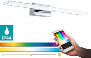 EGLO Spiegellamp TABIANO-C CONNECT bediening via app + afstandsbediening BLE CCT RGB