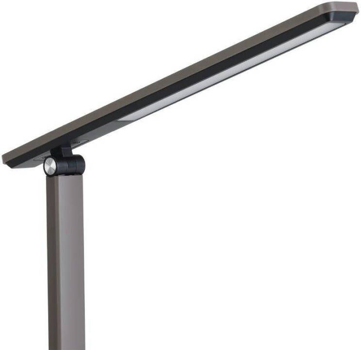 EGLO Tafellamp INIESTA LED Tafellamp Touchsensor dimbaar USB Leeslamp bureaulamp 3-step CCT kop verstelbaar 33x35x35cm (1 stuk)