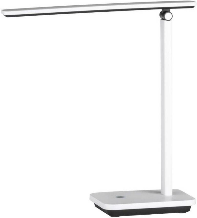 EGLO Tafellamp INIESTA LED Tafellamp Touchsensor dimbaar USB Leeslamp bureaulamp 3-step CCT kop verstelbaar 33x35x35cm (1 stuk)
