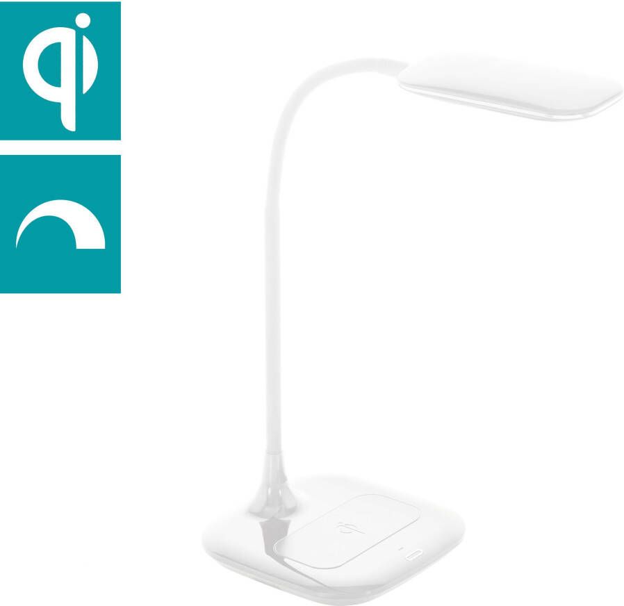 EGLO Tafellamp MASSERIE Tafellamp kunststof IP20 bureaulamp