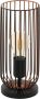 EGLO Tafellamp ROCCAMENA Vintage tafellamp nacht kastlamp industrial zwart E27 - Thumbnail 1