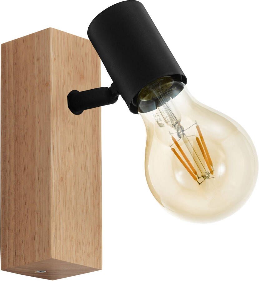 EGLO Plafondspot TOWNSHEND 3 Spot woonkamerlamp hal L16 5 x B5 cm 1X10W excl.