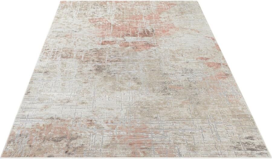 ELLE DECORATION Design-vloerkleed Chameis Viscose vintage-look zijde look woonkamer slaapkamer vloerkleed